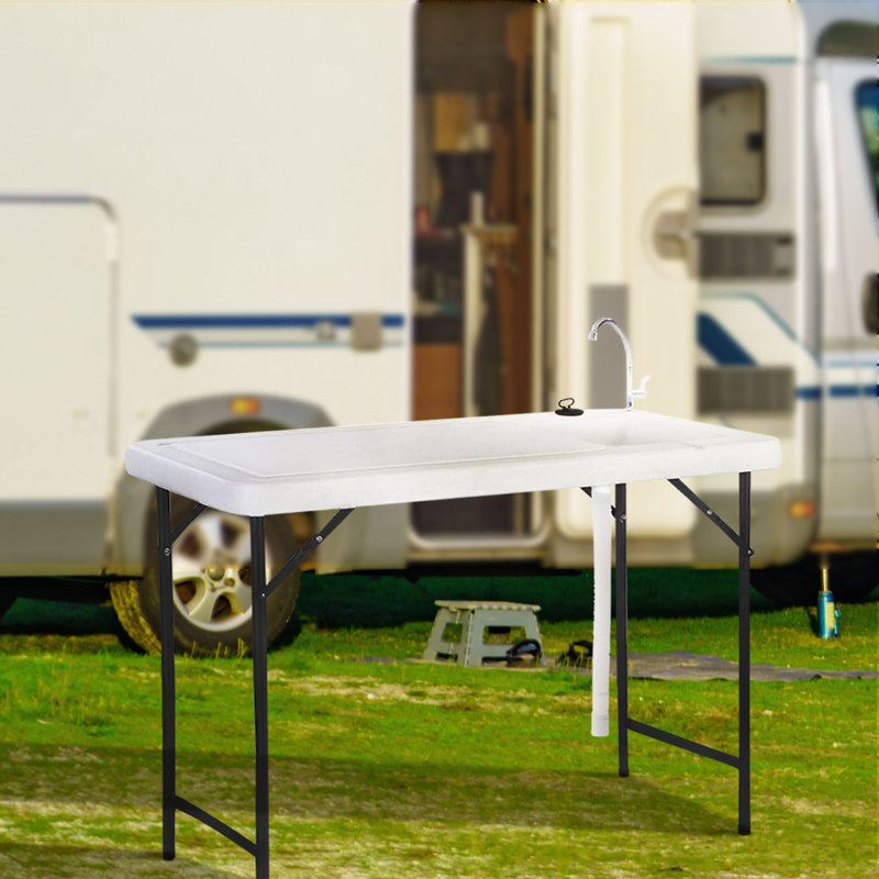 23.5'' Rectangular Portable Folding Table