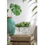 Pot à fleurs décoratif brouette - 11,5 po x 4 po x 7 po - blanc