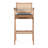 Pierre J Stool Half Wicker in Wool-1320288780
