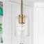 Luminaire suspendu cylindrique à 1 lumière Greyson-25987291
