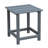 Outdoor Adirondack Chair Set Of 2 And Table Set,Hdpe All-Weather Fire Pit Chair,  Ergonomic Design Patio Lawn Chair For Outside Deck Garden Backyard Balcony, Grey