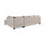 Canapé modulaire réversible Malone Vanille-1892446114