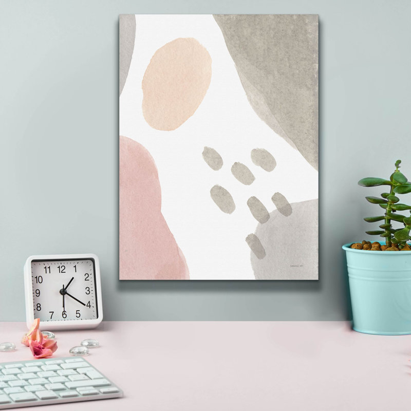 «Abstract Tidepool 2» par Danhui Nai, art mural sur toile, H 16 po x l 12 po