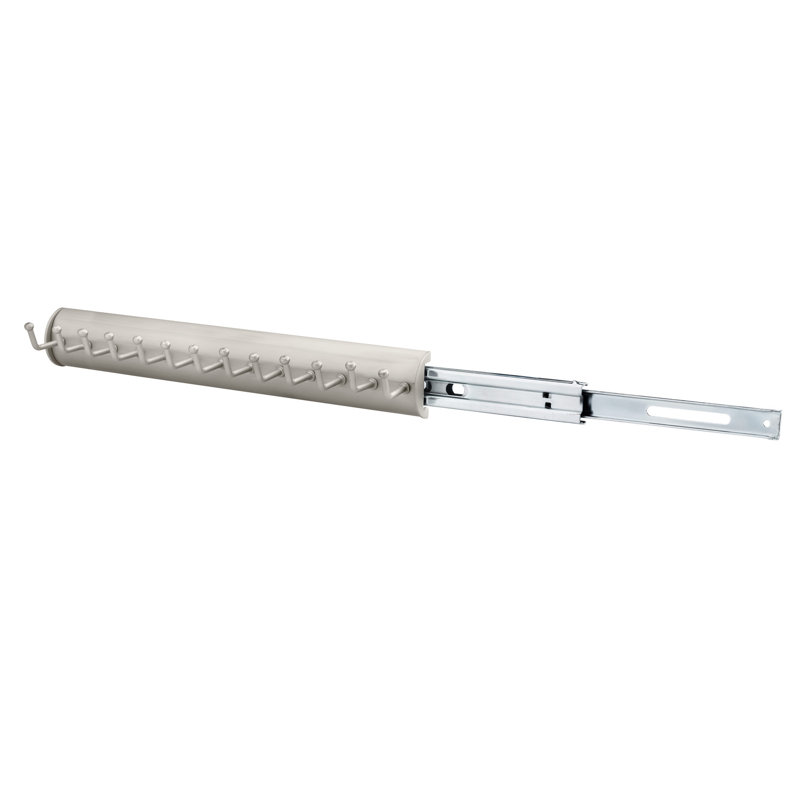 Tie Rack, Matte Nickel