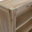 Kuk 80cm H Solid Wood Standard Bookcase