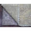 Tapis gris oriental 2 pi 8 po x 16 pi 1 po Peshawar délavé à la pierre avec motif de feuilles partout, noué à la main, colorants végétaux, 100% laine, tapis oriental XL