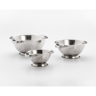 Cook Pro 3 - Piece Stainless Steel Colander Set
