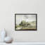 «Green Country Road» par Allison Pearce - reproduction encadrée sur toile-69314638-119728487
