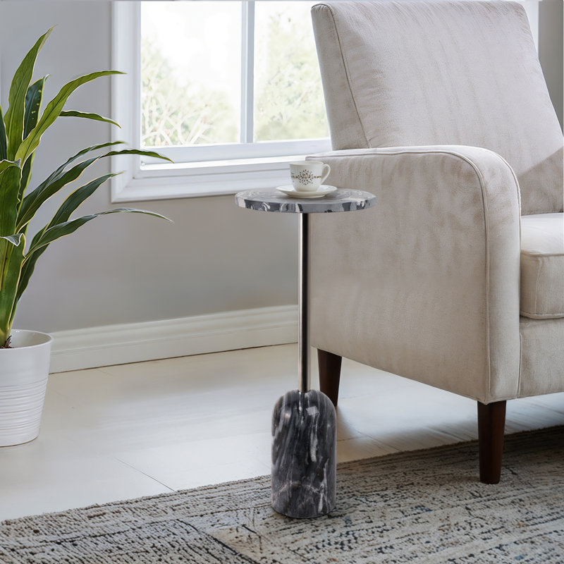 Table d'appoint 24 po Santini Stone