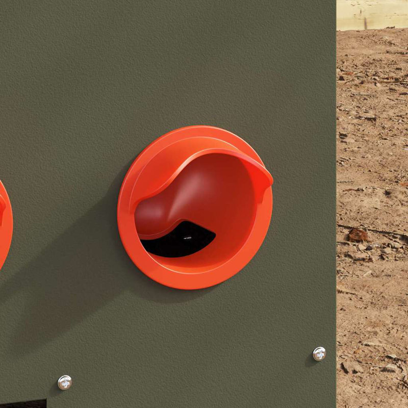 Cold-Rolled Steel Feeder, Olive Green
