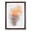 Orange Sunset Abstract Framed Print-56868006-56868008
