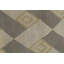 Tapis brun clair et taupe de haute qualité noué à la main