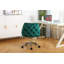 Chaise de travail en velours Julie-71006159