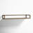 Chainbridge Rectangular Metal and Glass Accent Shelf-1430841253