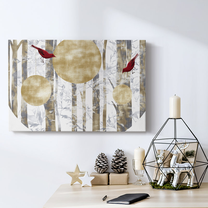 Christmas Holiday Arts - Toile tendue avec châssis XMA171612, H 18 po x l 27 po