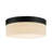 Mark 23W Black LED Integrated Outdoor Flush Mount