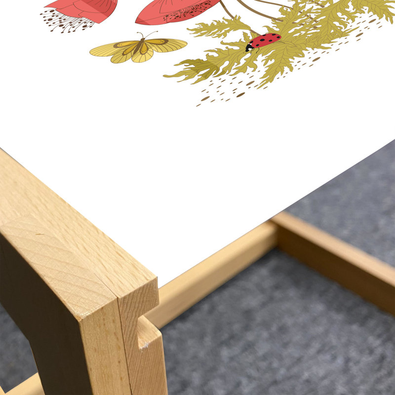 Jakare Sled Coffee Table, 62cm H x 74cm W x 40cm D