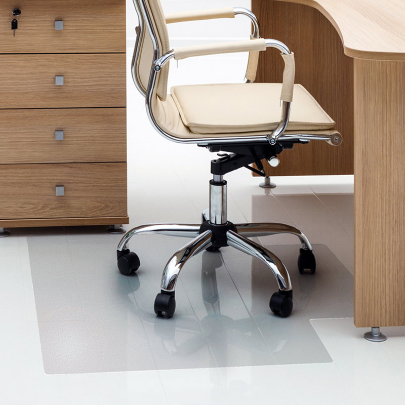 Tapis de chaise à plancher en vinyle pour plancher dur Advantagemat - 36 po x 48 po, L 36 po x P 48 po, Inclus