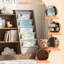 Bibliothèque standard pour enfants, tablette de rangement Montessori pour livres, idéale pour la chambre d'enfant ou la crèche.-631736080-631736084