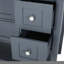 Meuble-lavabo gris 48 po avec fonction et design d'intérieur