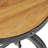 Oswalt Swivel Adjustable Height Counter Stool with Metal Frame