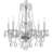 Bragg 6 - Light Glass Dimmable Classic / Traditional Chandelier-115235669-115235670
