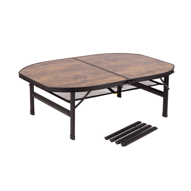 Tuart Oval Outdoor Camping Table, 70cm H x 120cm W x 80cm D
