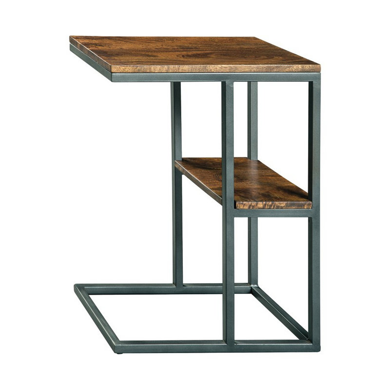 Solid Wood Top End Table