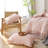Ruffle Comforter Set 3 Pieces-Bedding for All Seasons Fluffy Vintage Farmhouse Comforter With Two Pillowcases-117190142-117190132