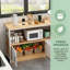 Buffet 47,2 pouces, blanc