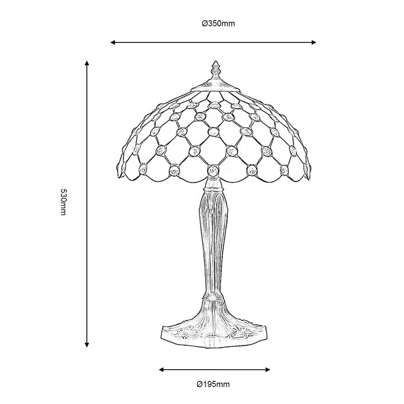 Agawam Metal Table Lamp