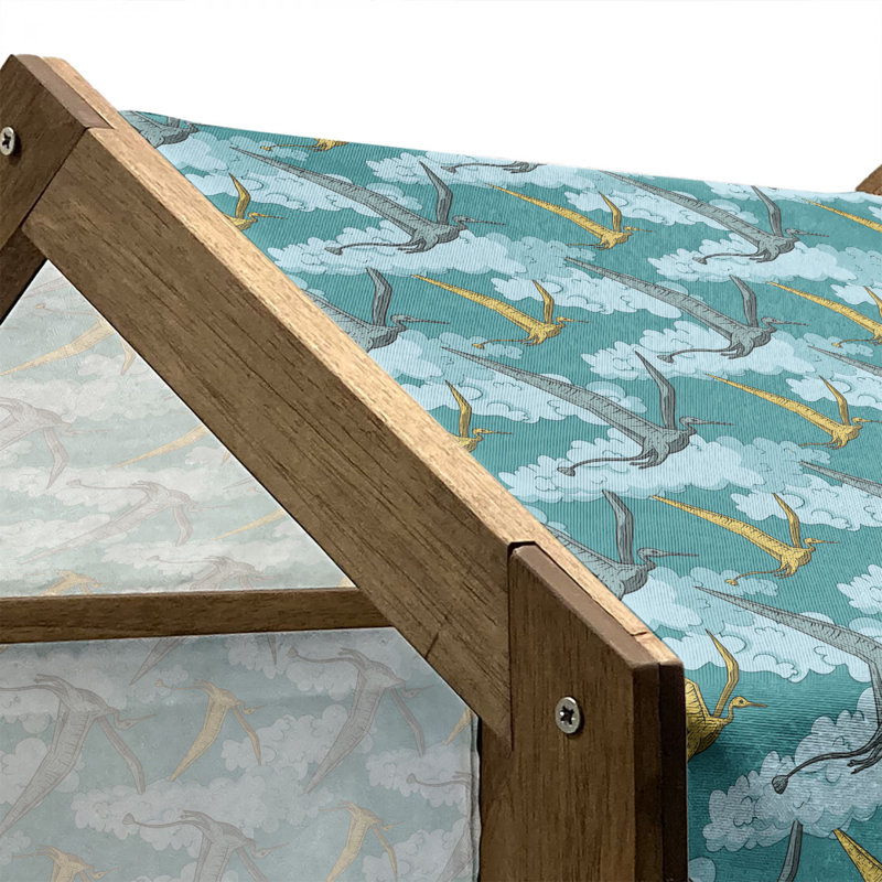 Niche pour chien en bois, H 22,44 po x l 23,62 po x P 17,72 po