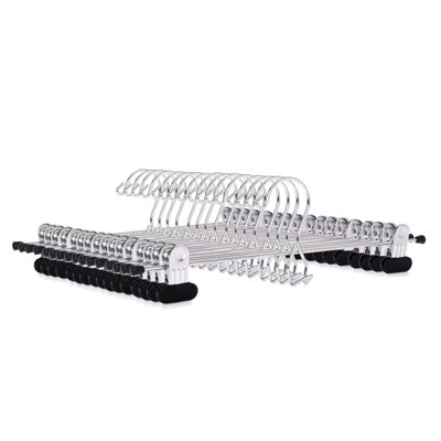 Gaidos Metal Non-Slip Hangers With Clips