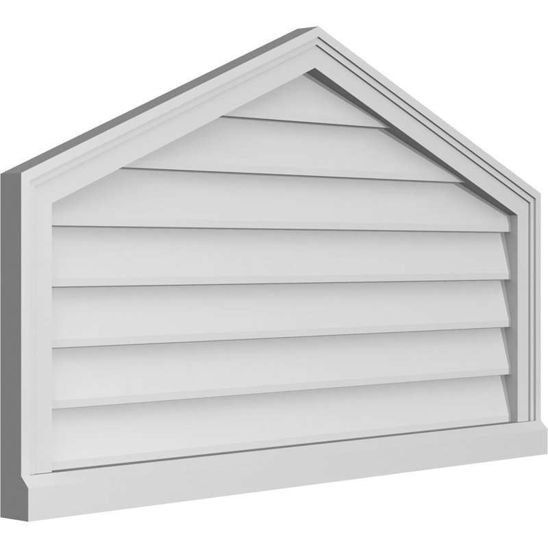 Ventilé à pignon non-fonctionnel Signature, H 24 po x l 40 po x P 2 po