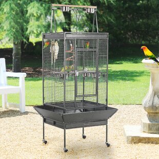 68.5 Play Bird Cage Breeder with Wheels and Stand Tucker Murphy Pet