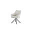  Taylors Modern White Fabric Swivel Chairs Set For Dining Room And Livings  | Office Chair-1668610601
