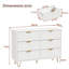 100 cm W Chest of 6 Drawers