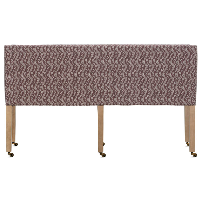 Maroon Espalier Odessa Dining Banquette