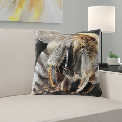 Microsuede Throw Pillow