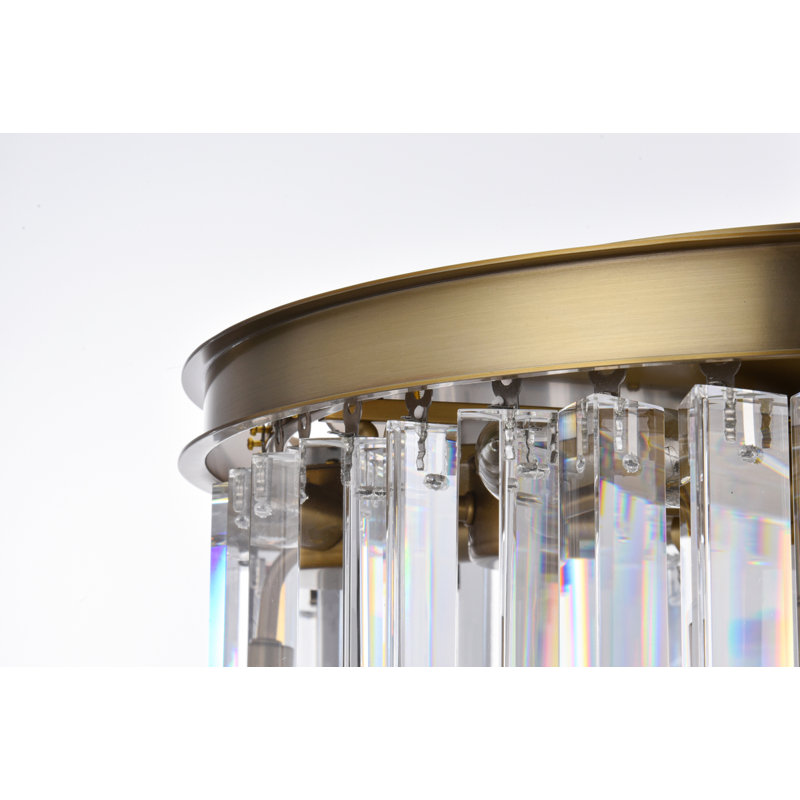 Lustre classique / traditionnel à 6 lumières en cristal Dahlonega