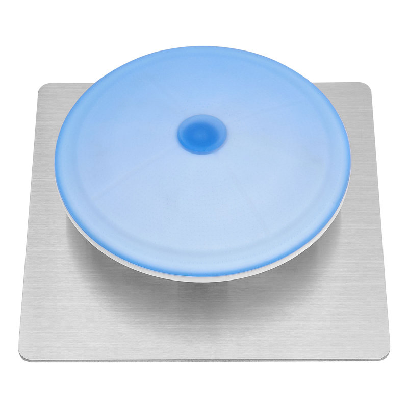 Diffuseur d'air d'aérateur de bassin, diffuseur d'aération de lac en silicone durable de 8 po avec base lestée, accessoires de système d'aération de bassin extérieur pour une diffusion efficace de l'oxygène et une amélioration de la qualité de l'eau