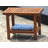 Grate 24'' W Teak Shower Bench