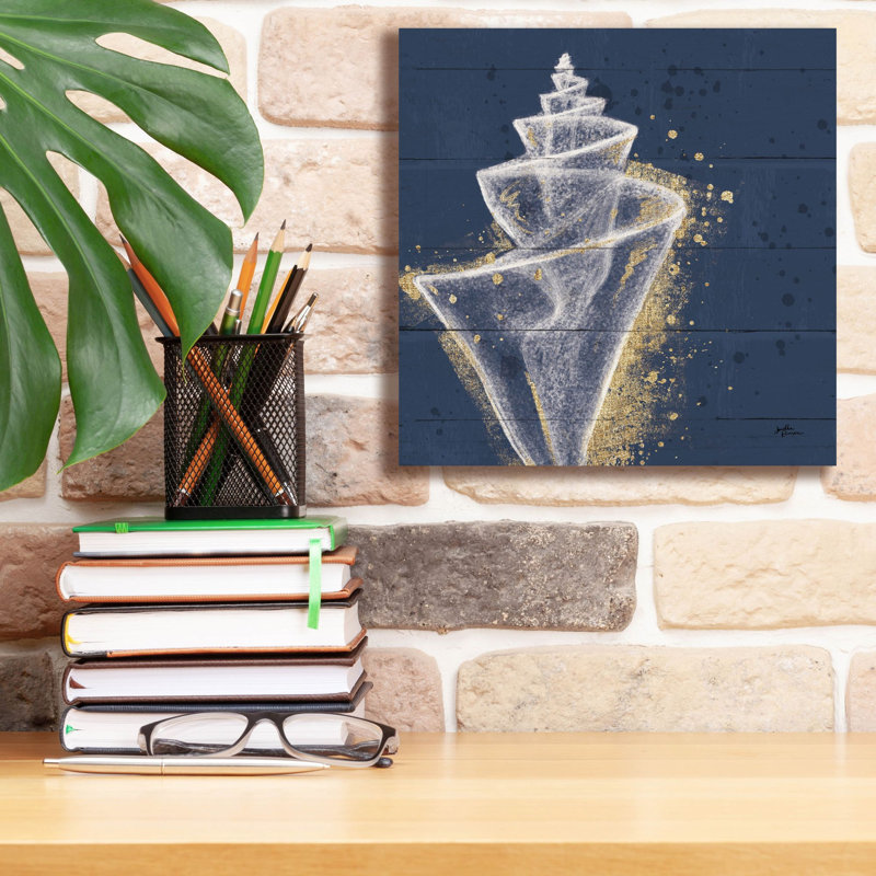 «Calm Seas V3 No Words» par Janelle Penner, art mural sur toile, H 12 po x l 12 po x P 0,75 po