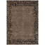 Tapis brun intérieur / extérieur lavable à la machine Claudian ACN1230-103710749