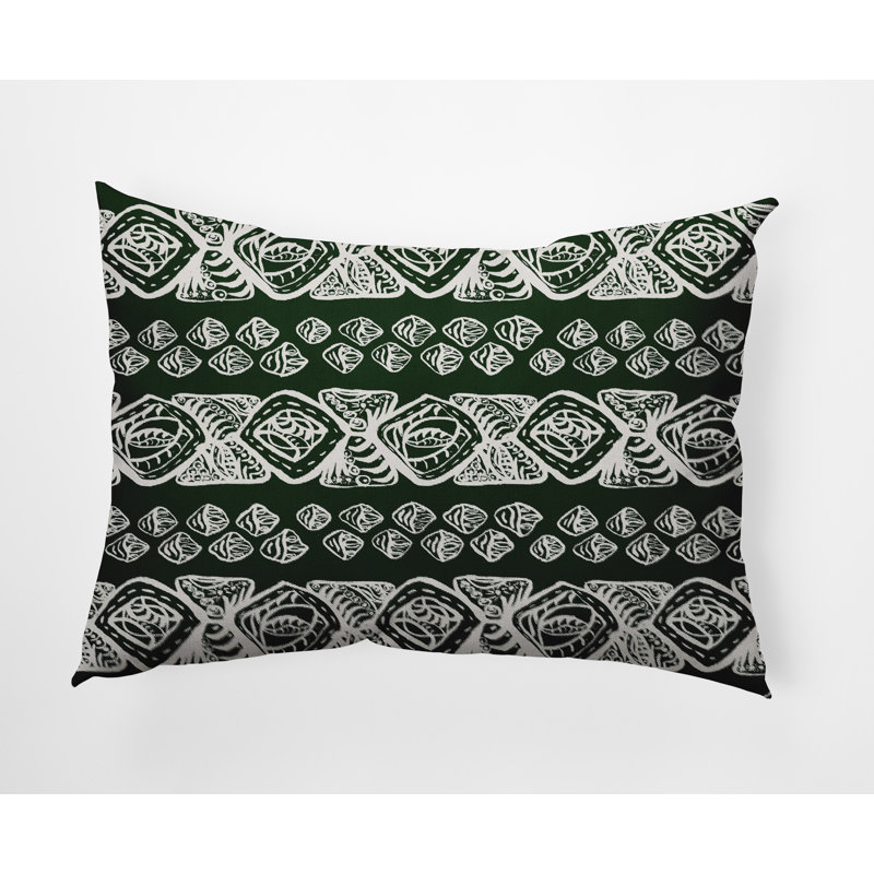 Housse de coussin carrée extérieure/insert, Vert foncé