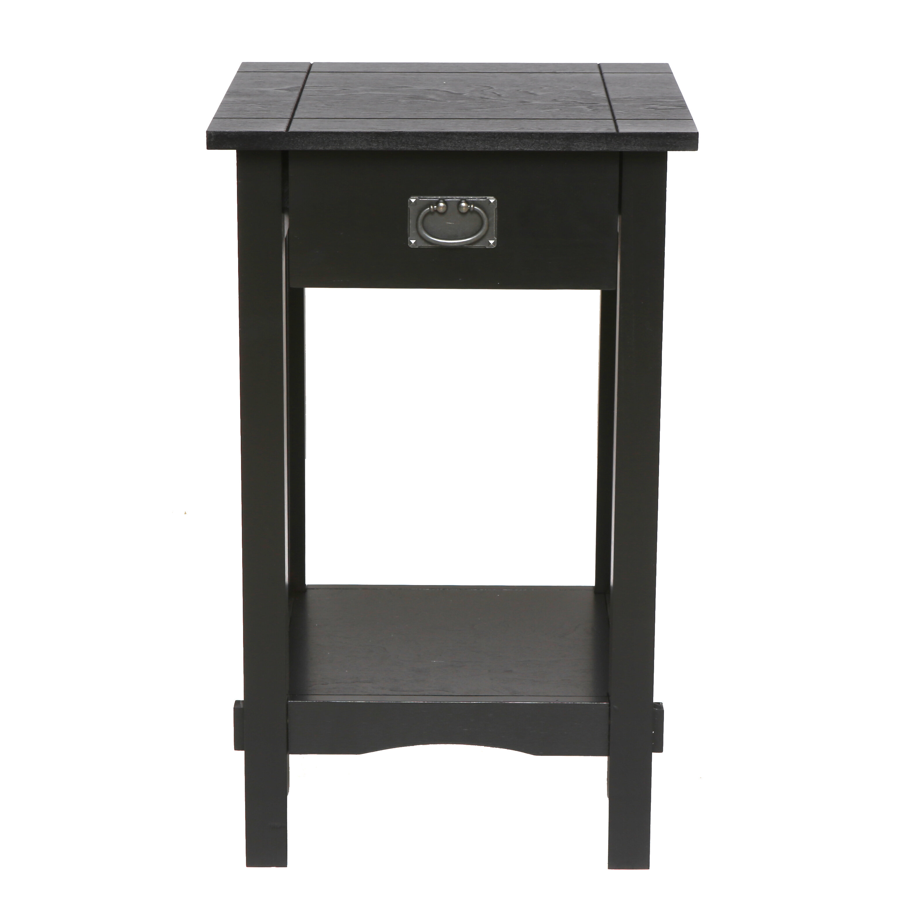 Foundry Select Strasburg Solid Wood End Table with Storage & Reviews ...