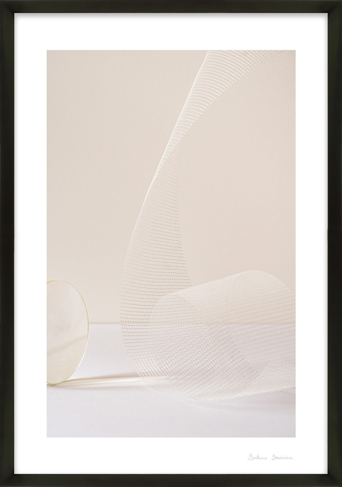 Balance 1 by Svetlana Smirnova, Black, 38" H x 26.5" W x 1.25" D