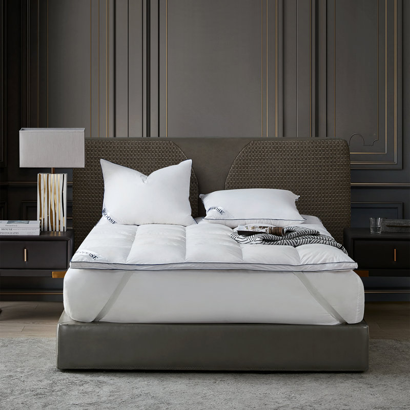 Surmatelas en duvet hongrois 2 po HGOOSE, Grand