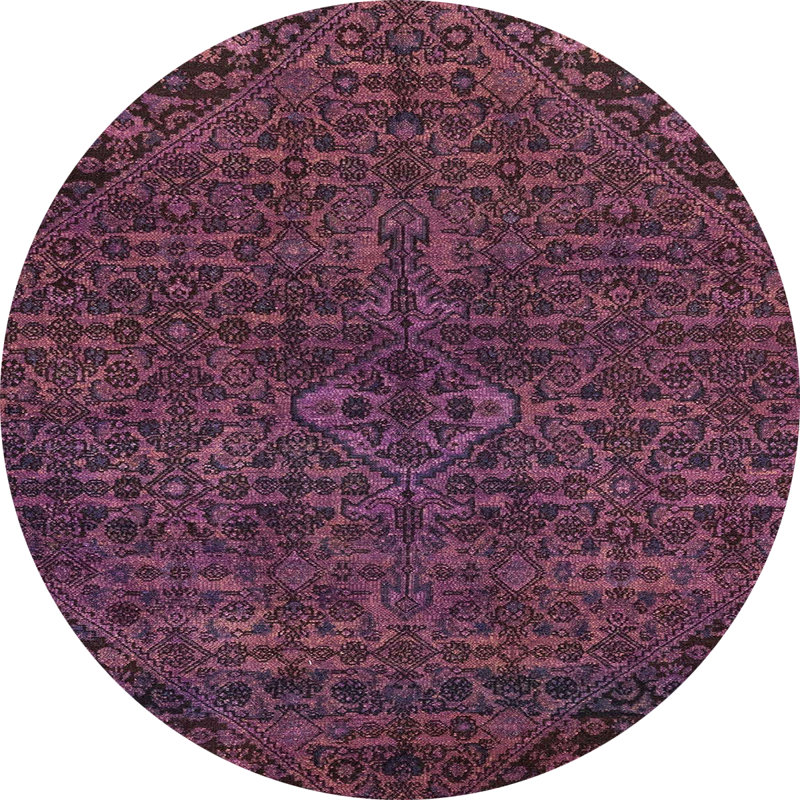 Tapis multicolore, Rond 5 pi