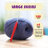 Soft Cotton Multicolored Crochet Yarn for Knitting and Crafts